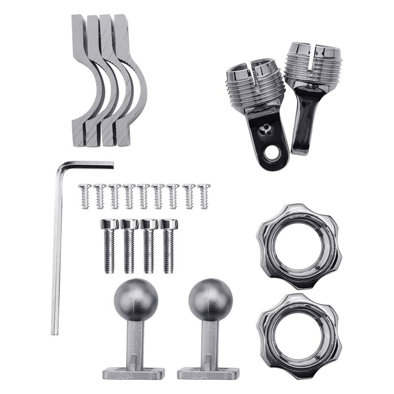 Altoparlanti stereo per moto lettore musicale MP3 lettore Bluetooth con USB,AUX-in, Radio FM blu e porcellana bianca