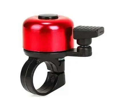1 Uds. Timbre de bicicleta de aleación de aluminio, alarma de advertencia de seguridad para bicicleta de montaña, timbre para manillar de ciclismo, bocina para bicicleta, accesorios para ciclismo: Índigo
