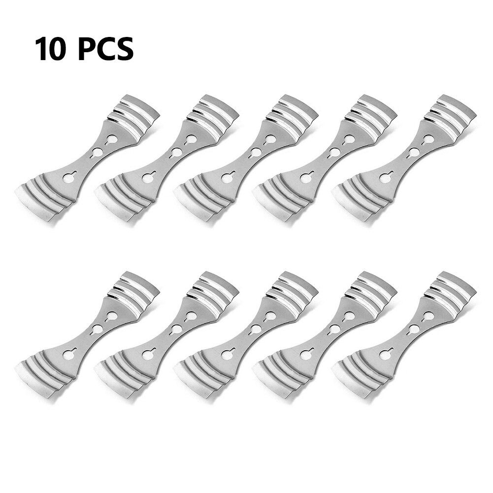 Candle Making Kit Supplies Craft Tools Pouring Jars Pot Arts Tins Wicks Stickers for DIY Supplie Large Melting Cup Cotton Wicks: Metal Holders 10Pcs