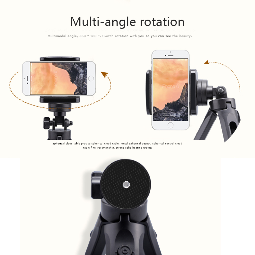 Portable Adjustable 360 Rotation Tripod tripod monopod selfie remote stick for Iphone smartphone tripode for mobile phone holder