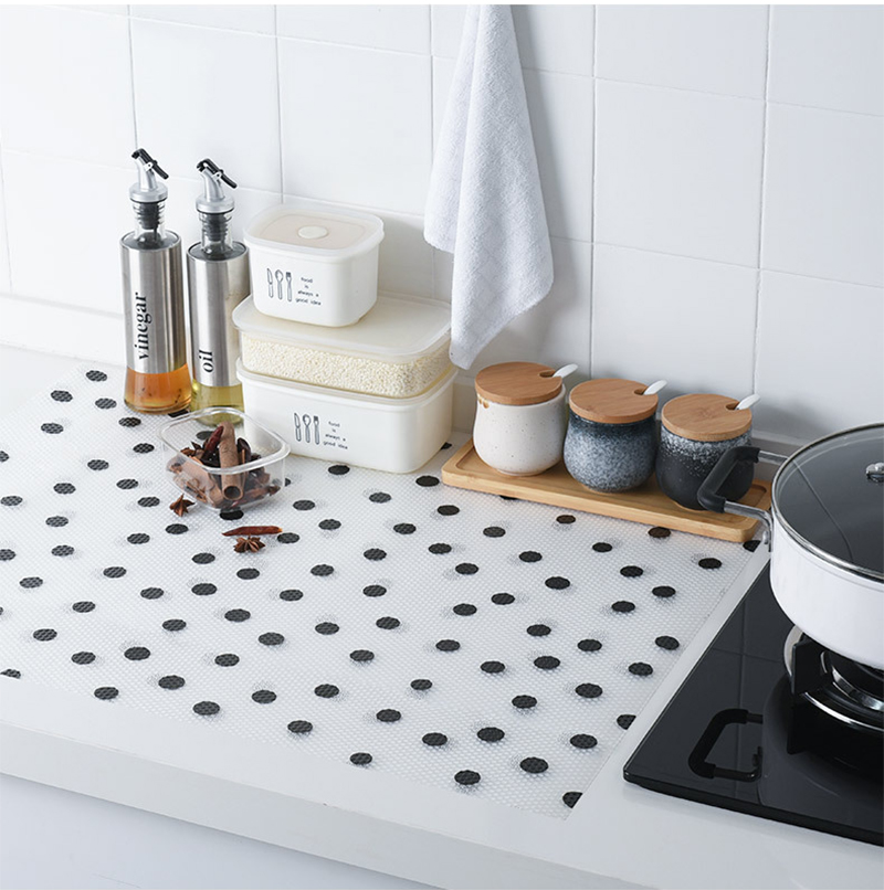 45*122 cm Lade Mat Olie-proof Vocht Keuken Tafel Plank Liner Matten Kasten Pad Papier Non Slip waterdichte Kast Placemat