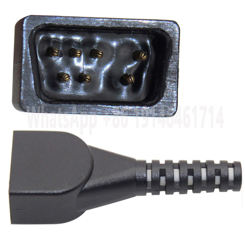 Spo2- sensorkompatibel nonin 8500,2500,9840, avant 4000/9600/9700/2120/7500/7500fo- monitor ,7 -bens 3m- finger-/øreoximetrikabel.
