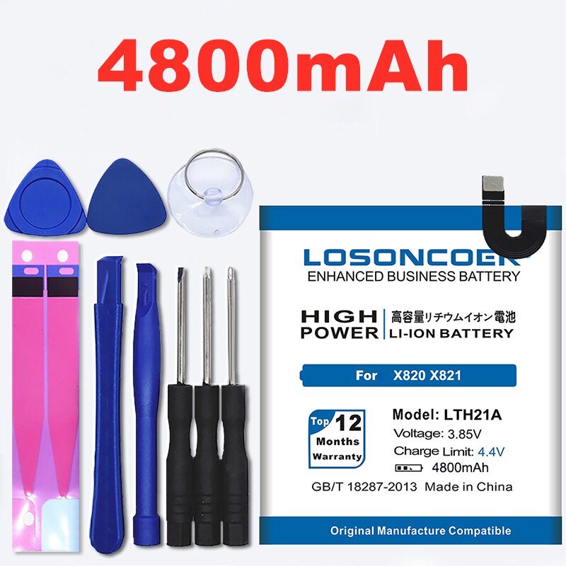 6000 Mah LTH21A LTF26A LTF23A Batterij Voor Leeco Letv Pro3 X728 X720 X722 Le Pro 3 Ai X650 X651 X653 x656 Le Max 2 X821 X820 X822