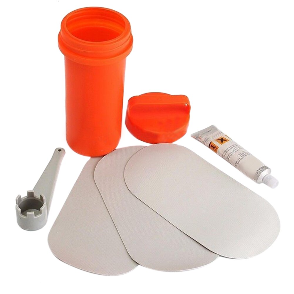 PVC Repair Patch Glue Kit Adhesive for Inflatable Dinghy Rib Boat Swimming Pools Float Air Bed Dinghies Wrench