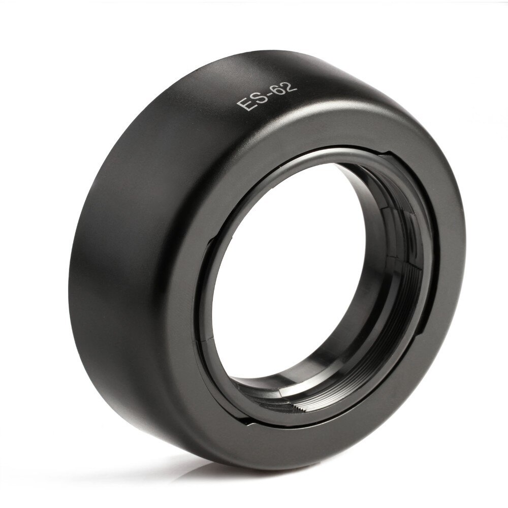 ES-62 52mm ES 62 ES62 Lens Hood Reversible Camera Lente Accessories for Canon 450D EF50mm f/1.8 II Nikon 50mm f/1.8D