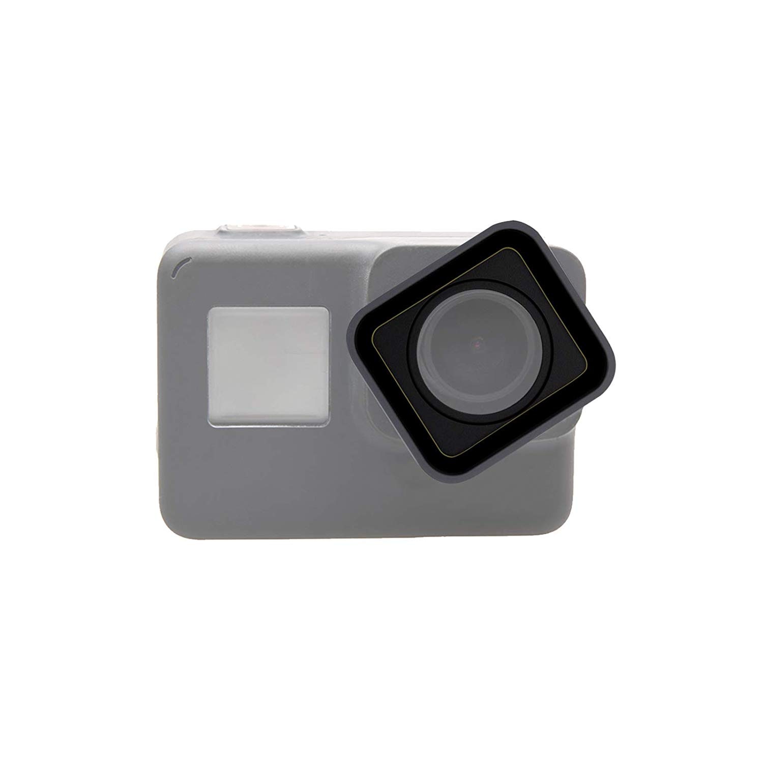 Actie Video Camera Accessoires Lens Beschermhoes Verwijderbare Vervanging Lens Bescherming Ring Voor Gopro Hero 5 6 Zwart