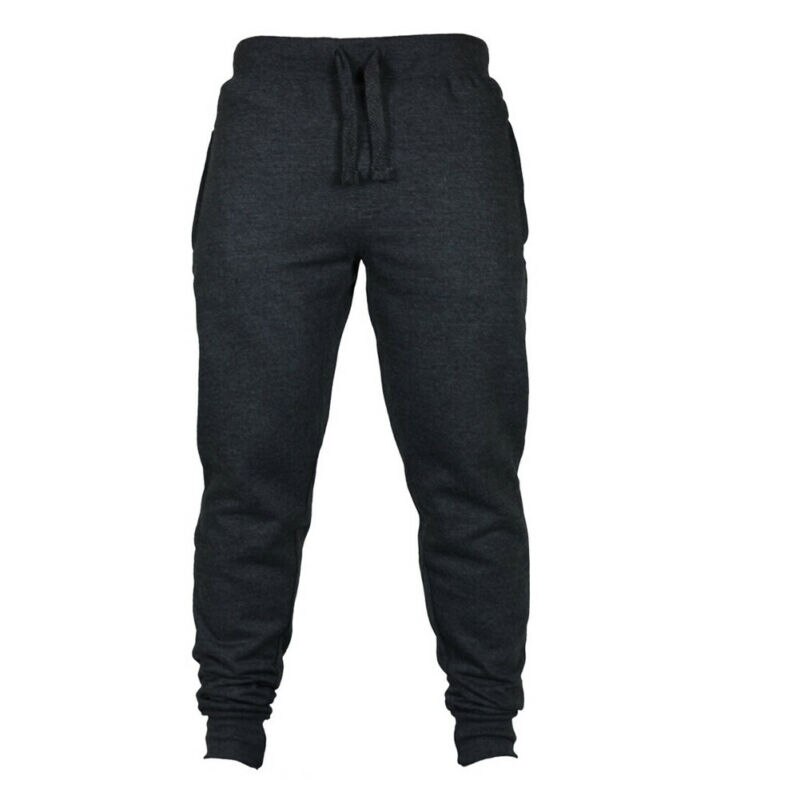 Men Workout Sweatpants Sport Track Pants Gym Fitness Training Causal Trousers Sweatpants Cotton Elastic Trouser