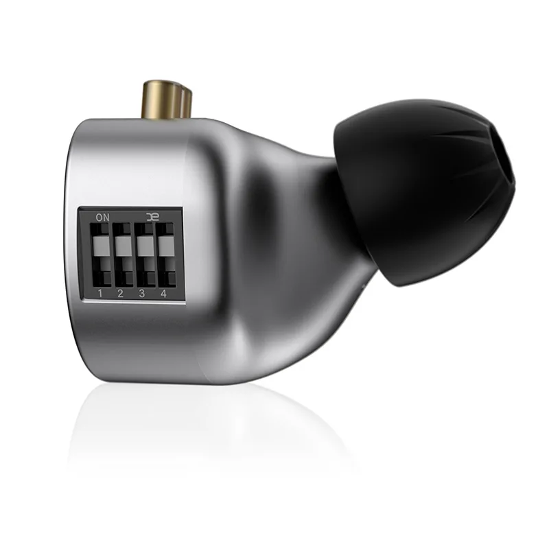 KZ D-FI In-Ear Monitor Oordopjes - HiFi Geluid, Afneembare 2PIN Kabel, Tuning Functie