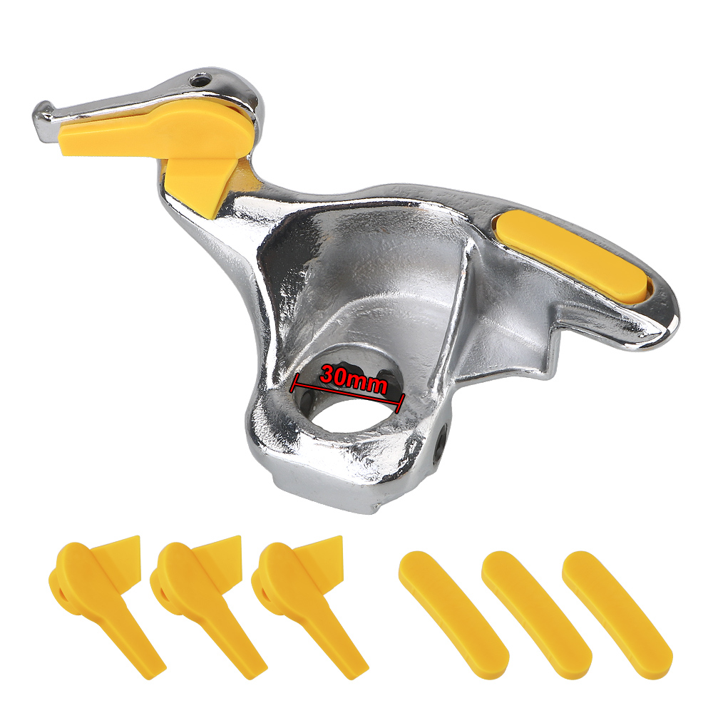 28Mm/30Mm Rvs Metalen Mount Demonteren Vogel Hoofd Hulpmiddel Auto Voertuig Band Wisselaar Auto Accessoires Styling moulding Kit: 30MM