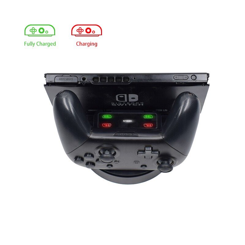 LED Nintend Switch Controller Charger Charging Dock Station For Nintendos Swicth Joycon NS Pro Controller & For Switch Console