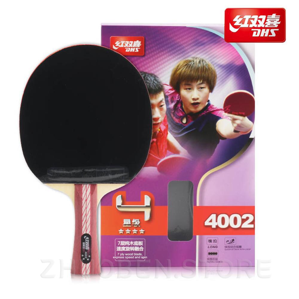 Originele Dhs Tafeltennis Racket 4002 4006 T4002 T4006 Ping Pong Paddle Kit