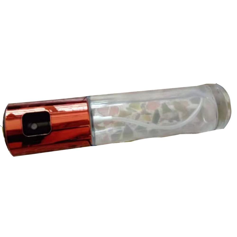 Olijfolie Spuit Dispenser Voor Koken, food-Grade Glas Olie Spuiten Transparante Azijn Fles Olie Dispenser 100Ml Voor Keuken: Rose Gold