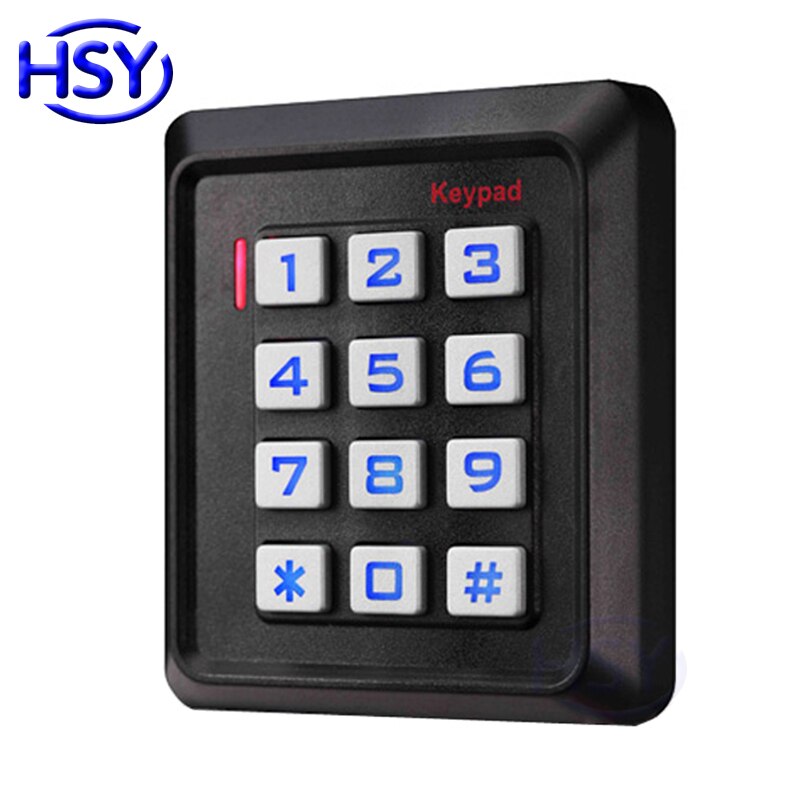 RFID Keypad Single Door Access Control 125Khz EM ID Card Entry Lock Keyboard Standalone Controller Reader