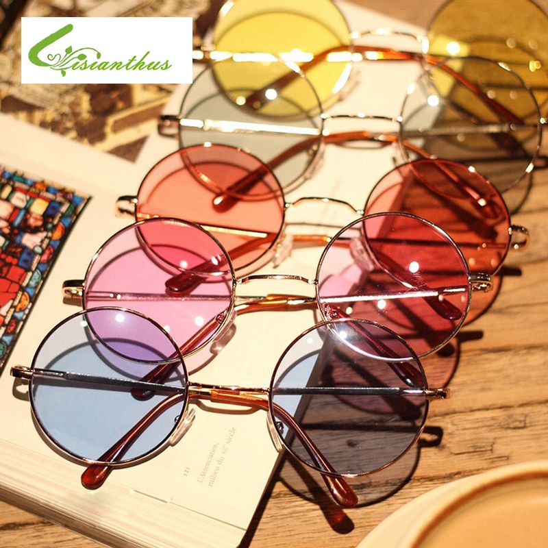 Vintage Steampunk Flip Zonnebril Retro Ronde Metalen Frame Zonnebril voor Mannen Vrouwen Cirkel Bril niet-gepolariseerde glazen kopen vanaf een prijs van 2.46