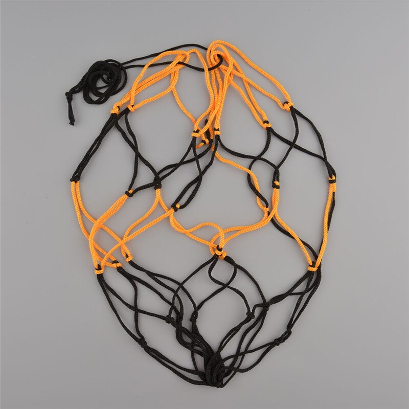 Mesh bold bærende net bold opbevaringstaske sportsværktøj fodbold fodbold volleyball net udendørs holdbar nylon basketball nettaske