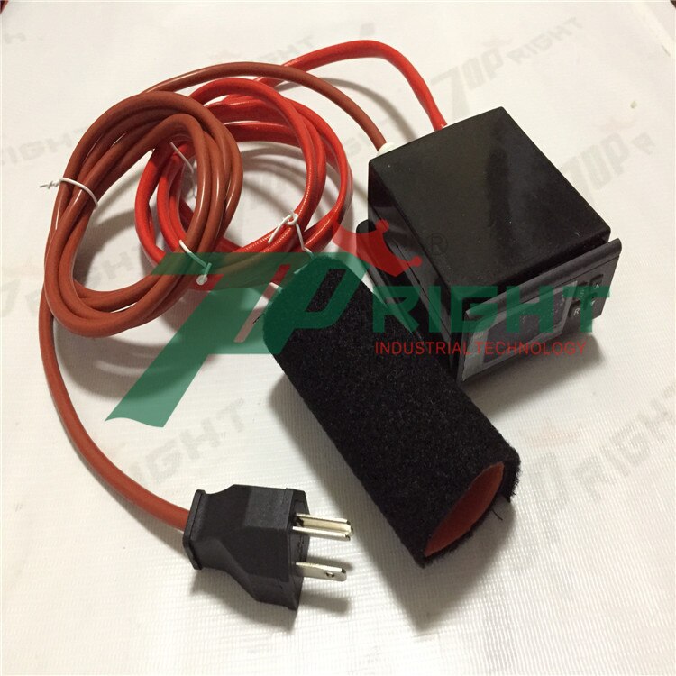 120v100w silicone heat pad with digital PID controller heating for syrings
