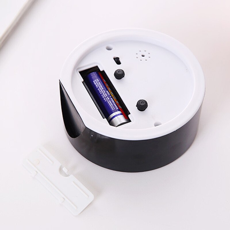 Reloj despertador moderno y sencillo para niños, reloj de mesa retro decorativo de plástico para dormitorio, Mini despertador para estudiantes, relojes de escritorio