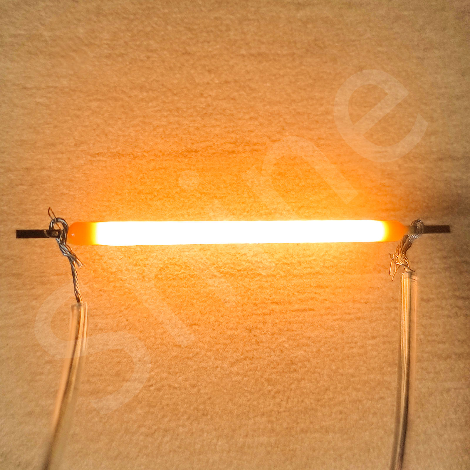 Ampoule Edison à Filament LED COB, pièces de lampe 18.8mm 29mm 38mm 54mm 68mm DC 3V 12V 57V 80V, Diodes de lumière à incandescence, accessoires, 10 pièces: vert militaire / 3W