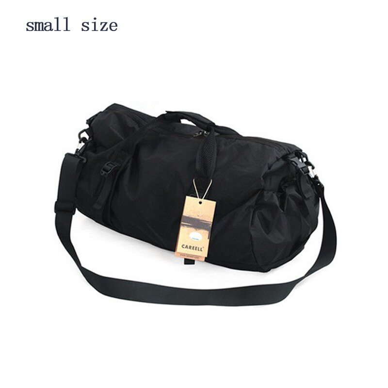 Bolso de viaje impermeable para hombre y mujer, bolsa de hombro, multiusos, plegable, a la: small size