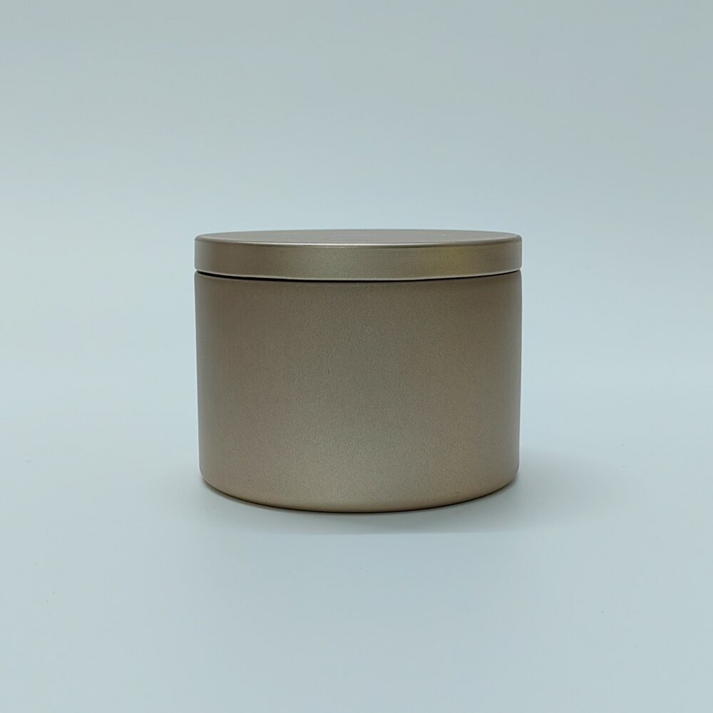 8oz 240ml Round Candle tins Empty Containers scented Candle Jars with lid Bulk for Candle Making Supplies Candy Tea Storage Box: rose gold