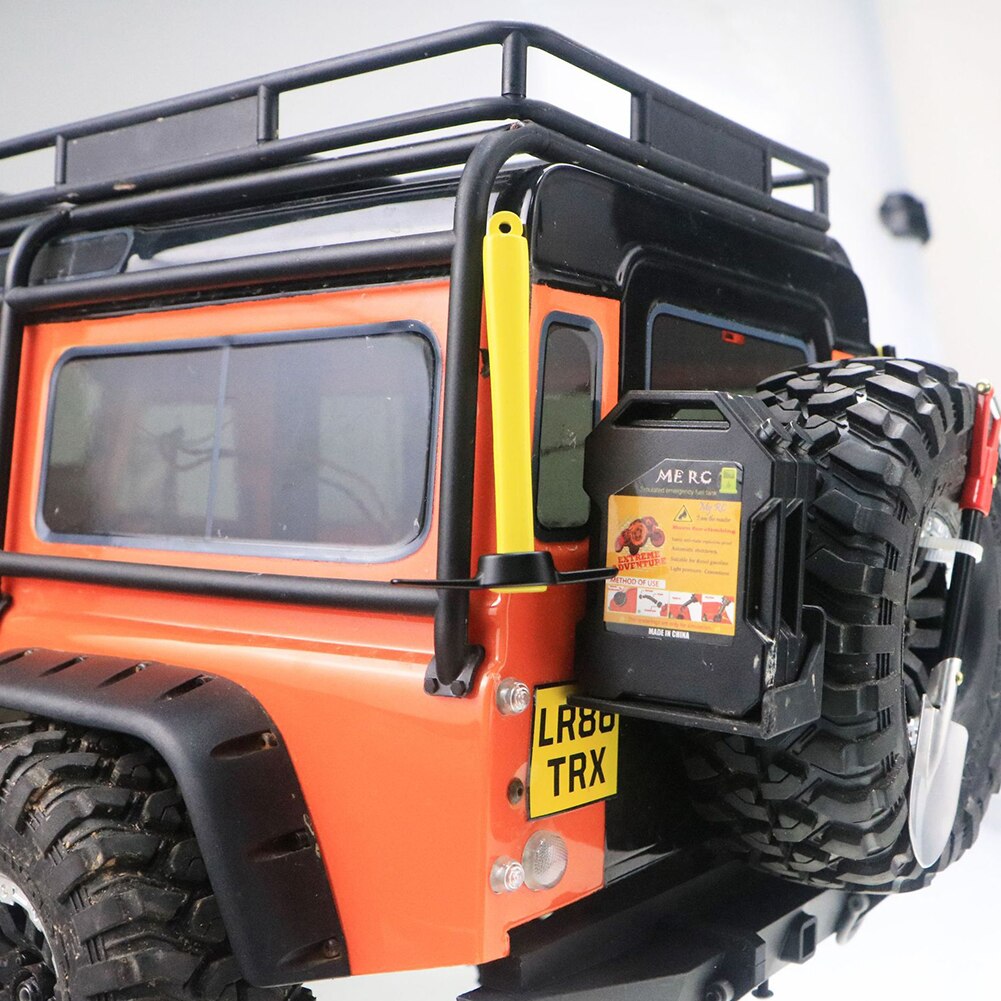 3 sztuk/zestaw RC metalowy samochód ze stopu mini łopata młotek motyka akcesoria robić TRX-4 SCX10 D90 1/10 akcesoria