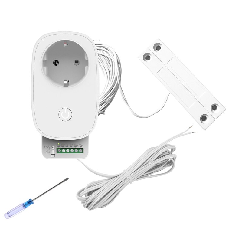 Wifi garageportöppnare fjärrkontroll brytare fungera med tuya iftt smart life app alexa google home roller sensor automation eu p