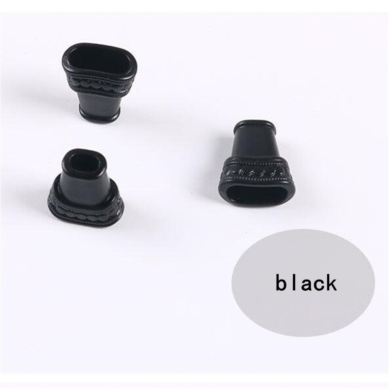 Stopper Cord Ends Lock Metal buckle for Bag Shoes Sportswear Garment Lanyard Accessories 30pcs: black
