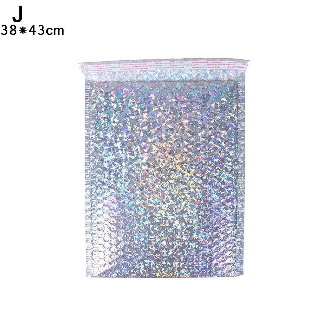 Bubble bag Silver Envelope Foam Foil Bag Packaging Waterproof Envelopes Mailer Anti-Vibration Bag Mailing U9U4
