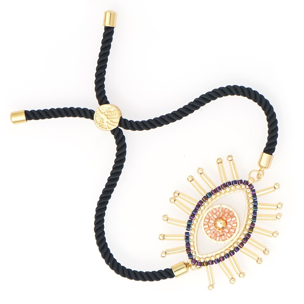 Go2boho Bracelet For Women MIYUKI Glass Beads Bracelets Mexican Jewellery Turkish Evil Eye Pulseras Handmade Woven: Default Title