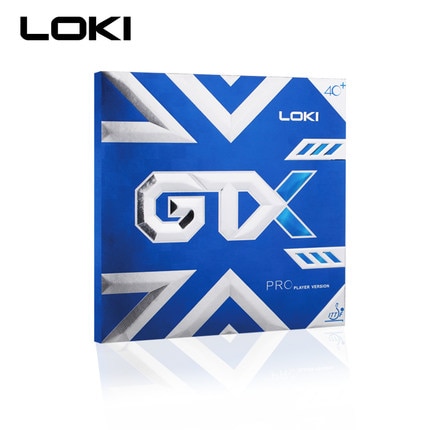 LOKI GTX Sticky Table Tennis Rubber Strong Spin High Elastic Blue Sponge Pips In Pingpong Rubber for Attack Loop