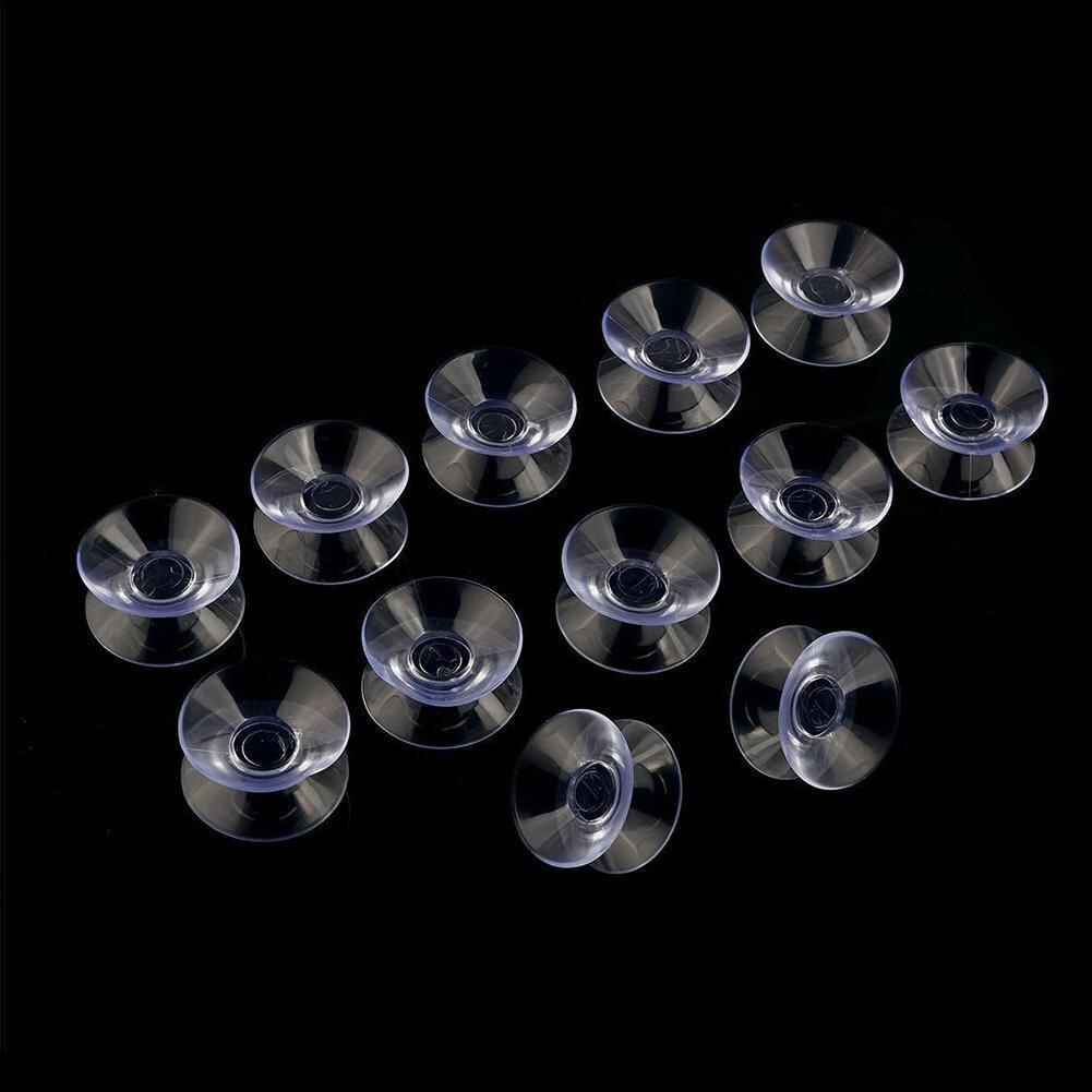 10 stuks dubbelzijdige zuignappen zuignappen voor glas plastic helder raam zuignap houder 20/30/35 mm
