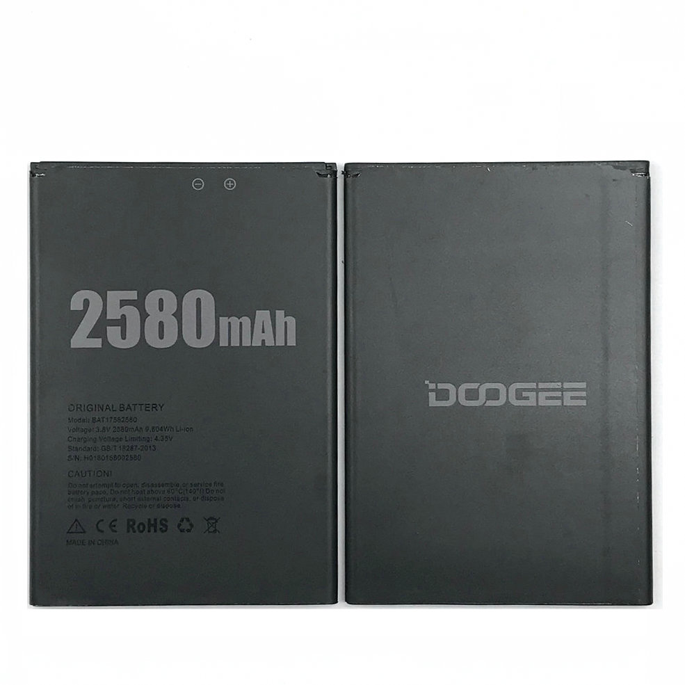 100% Doogee X20 Batterij 2580Mah Vervangende BAT17582580 Batterij Voor Doogee X20 X20L Telefoon + Spoor Code
