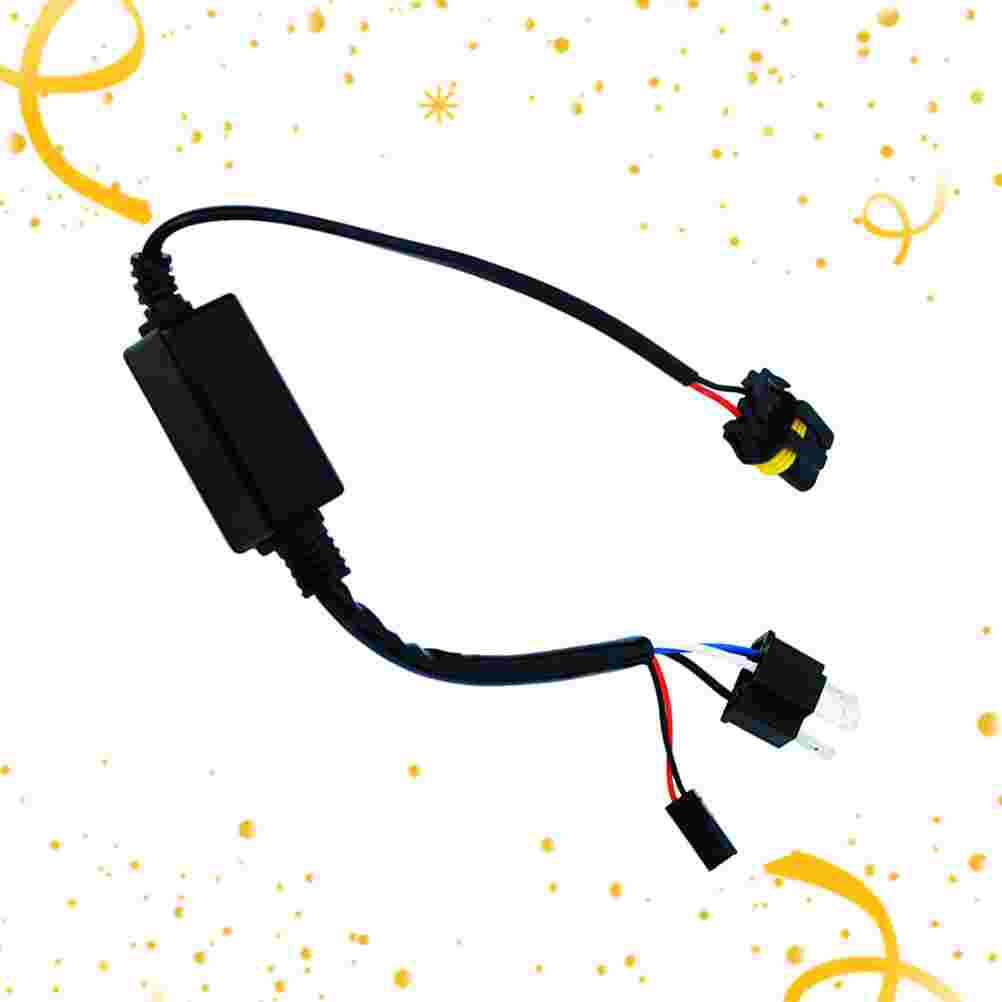 Wire Harness H4 Wire Harness HID Xenon Power Cable Connector Ballast Socket HID Wiring Adapter Conversion Kit High Low Connect