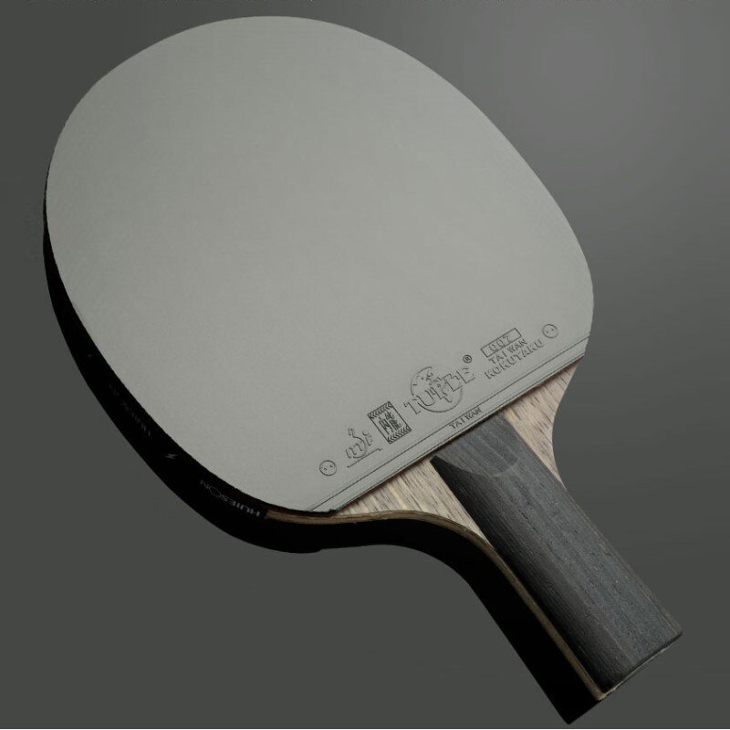 Huieson raquette de Tennis de Table professionnelle 9 étoiles raquette de Ping-Pong 7 plis Arylate carbone lame de Ping-Pong caoutchouc collant