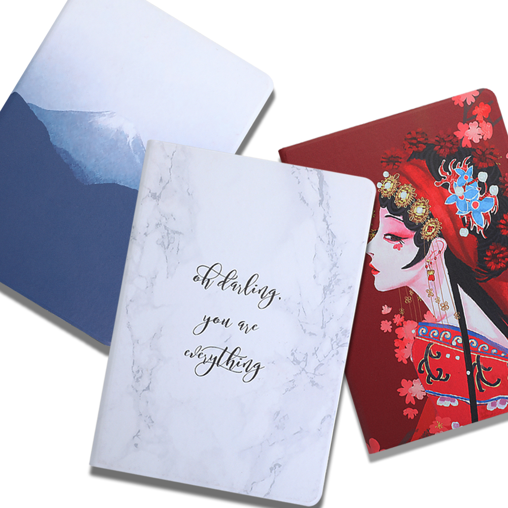Tablet Case For Samsung Galaxy Note 10.1&#39;&#39; SM-P600 P601 P605 Folding Folio Cover Funda Painted Flip Stand Protective Shell