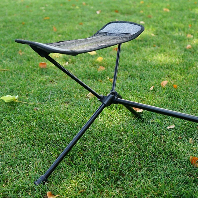 Outdoor Folding Footrest Portable Recliner Footrest Extended Leg Stool Can Be Used with Folding Chair