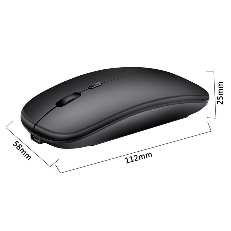 Silent Dual Mode Wireless Mouse Bluetooth 5.0 Wireless Mice For PC Laptop Desktop Mouse Computer Peripherals