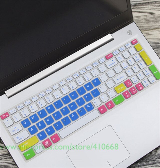 Silikon Tastatur Schutz Abdeckung Haut für Lenovo G580 G570 G575 G585 G510 G505 G500 G501 G700 B580 B570 B575 B575E b590 M5400: Candyblue