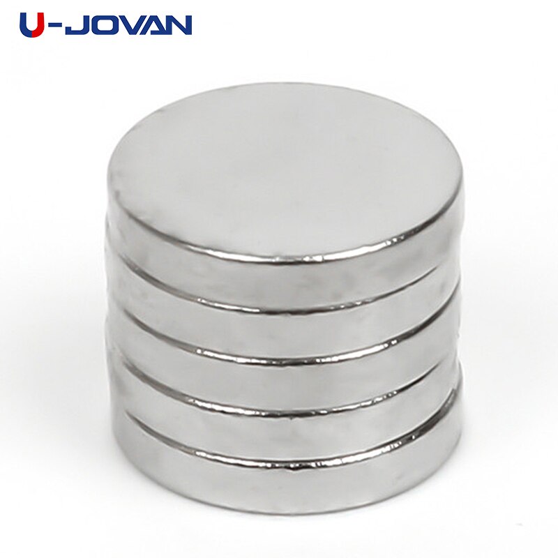U-JOVAN 5Pcs 8X1.5 Mm N35 Mini Super Sterke Ronde Krachtige Zeldzame Aarde Neodymium Magneet Kleine Ronde Magneten