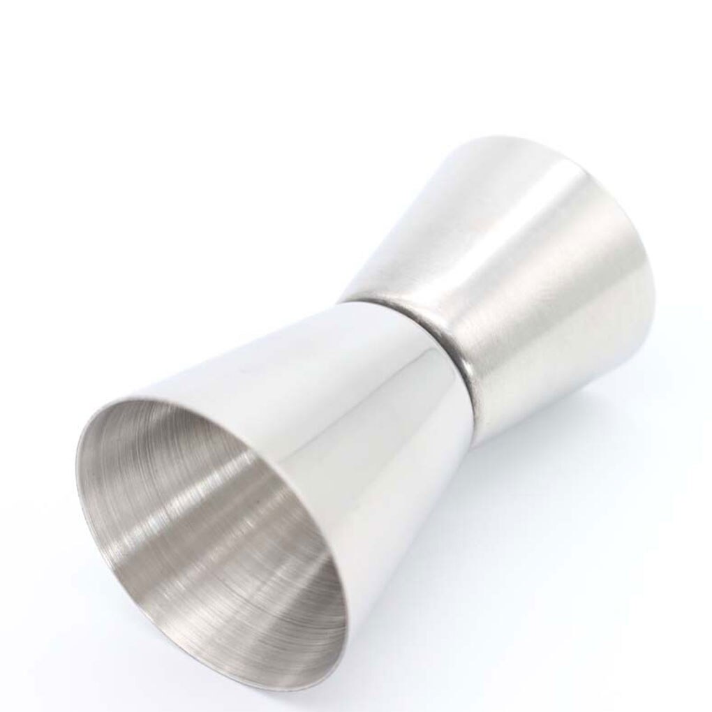 Stainless Steel Dual/Single Shot Measure Cup Pub Jigger Cocktail Drink Measure Cup