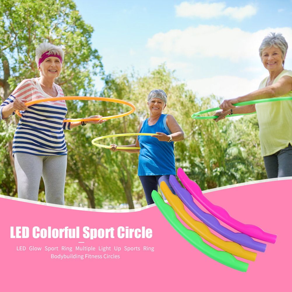 Weighted Yoga Waist Exercise Sports Fitness Hoops Children Gymnastics Loops Ring Exerciser Equipments Gym Training