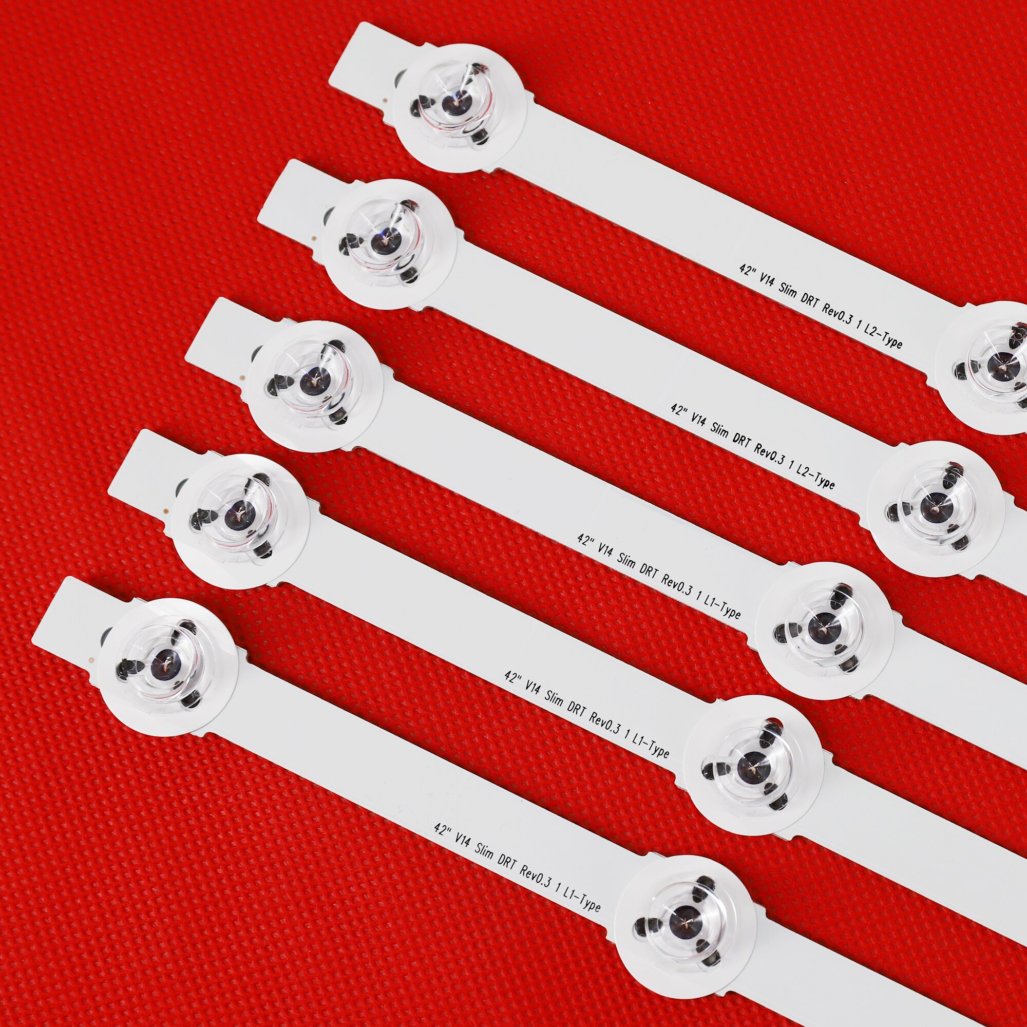 Bande de rétroéclairage LED pour LG 42 pouces V14 Slim DRT Rev0.3 TV tx-42as650e LC420DUF VG F1 1807A 1810A