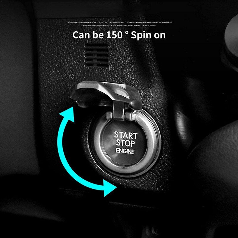 Auto Start Knop Cover Universele Auto Starter Ring Auto Startknop Motor Starter Cover Voor Auto Interieur