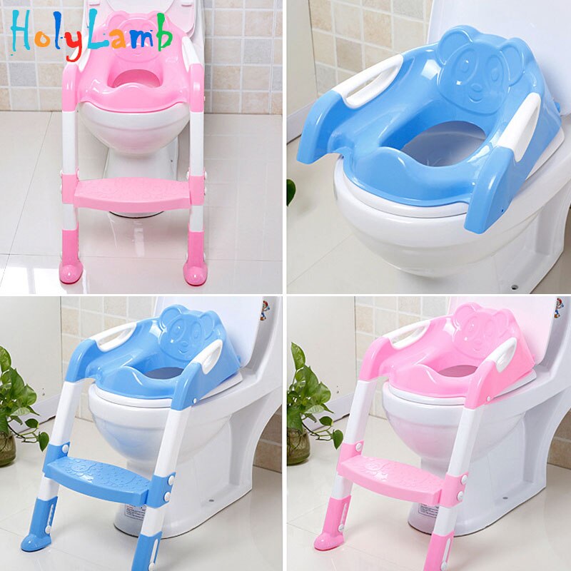 Babypottetreningssete barnepottetoalett sete med justerbar stige babykanne til nyfødte låve urinal guttepike potte