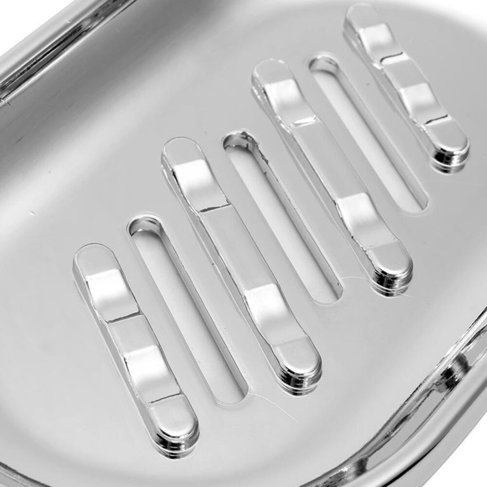 22Mm Badkamer Douche Rail Zeepbakje Doos Houder Staaf Bad Accessoires Sliver Zeepbakje