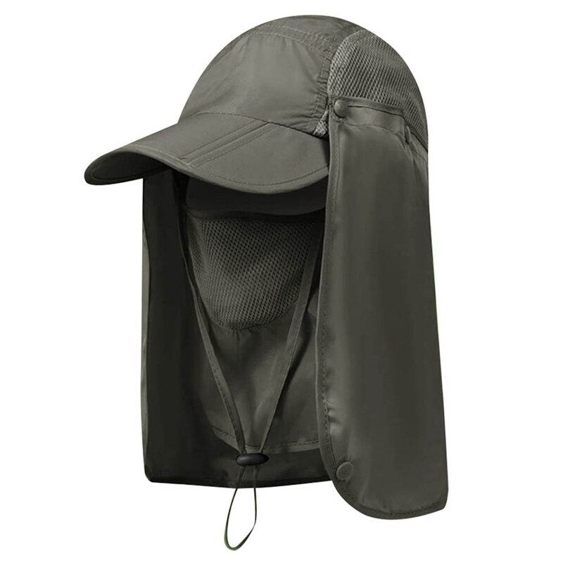 Utendørs sykling maske cap anti-uv vindtett sport visir caps sommer nakke uv beskyttelse casual baseball hatter kvinner menn balaclava: G