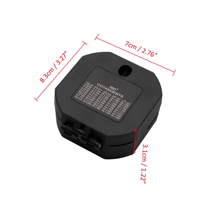 High huality Precision Magnetic Pocket Transit Geological Compass Scale 0-360 Degrees