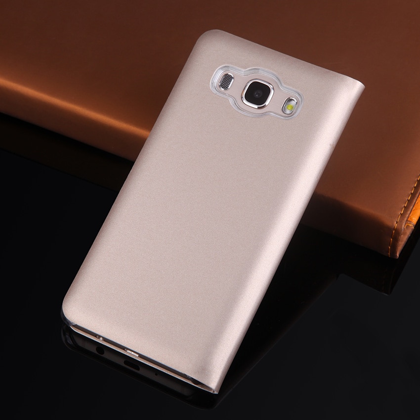 Asuwish Flip Case Leather Cover For Samsung Galaxy J5 J5 J 5 SM J500 J500F J500FN J510 J510F J510FN SM-J510 Phone Case