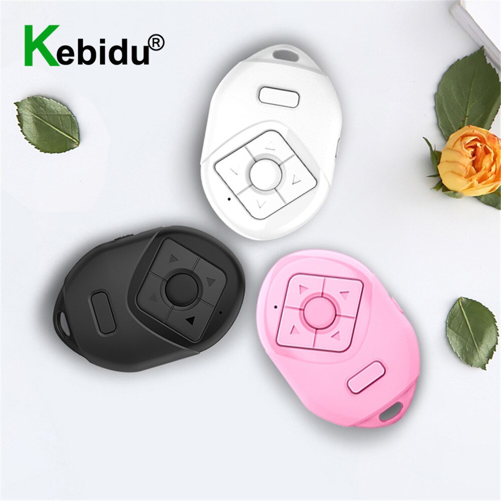 Draadloze Bluetooth Afstandsbediening Knop Mini Controller Zelfontspanner Camera Stok Ontspanknop Telefoon Selfie Voor Ios/Android