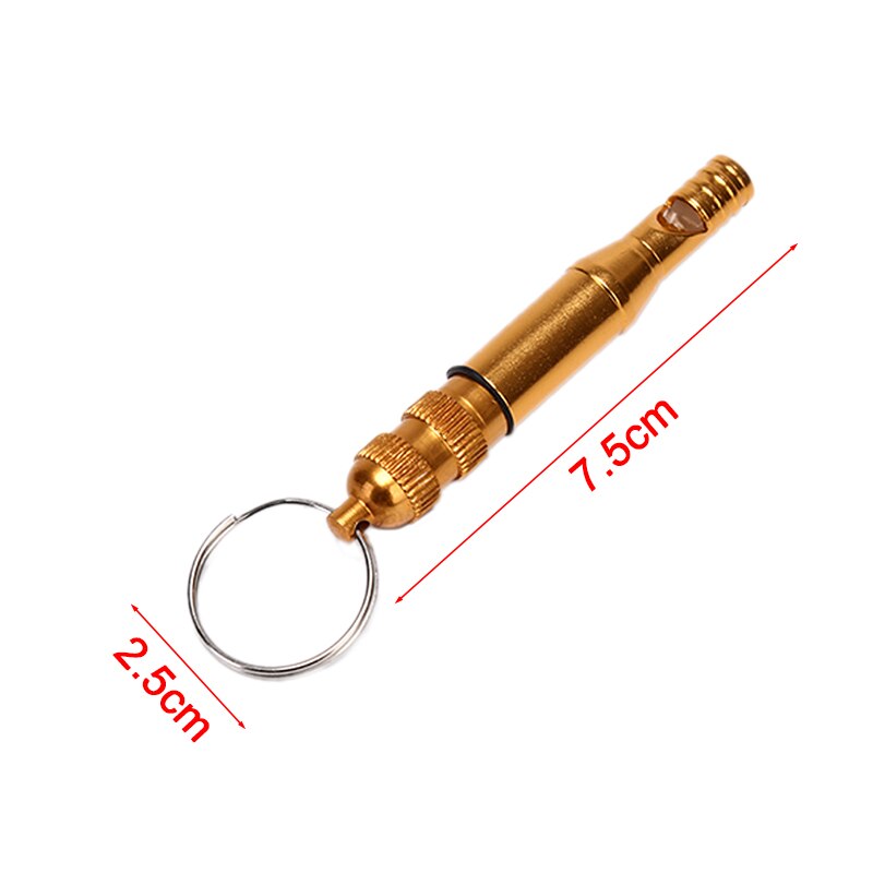 Cheerleading & suvenirer trening fløyte supersonisk lydighet lyd tonehøyde ultra sonisk stille disiplin metallfarge